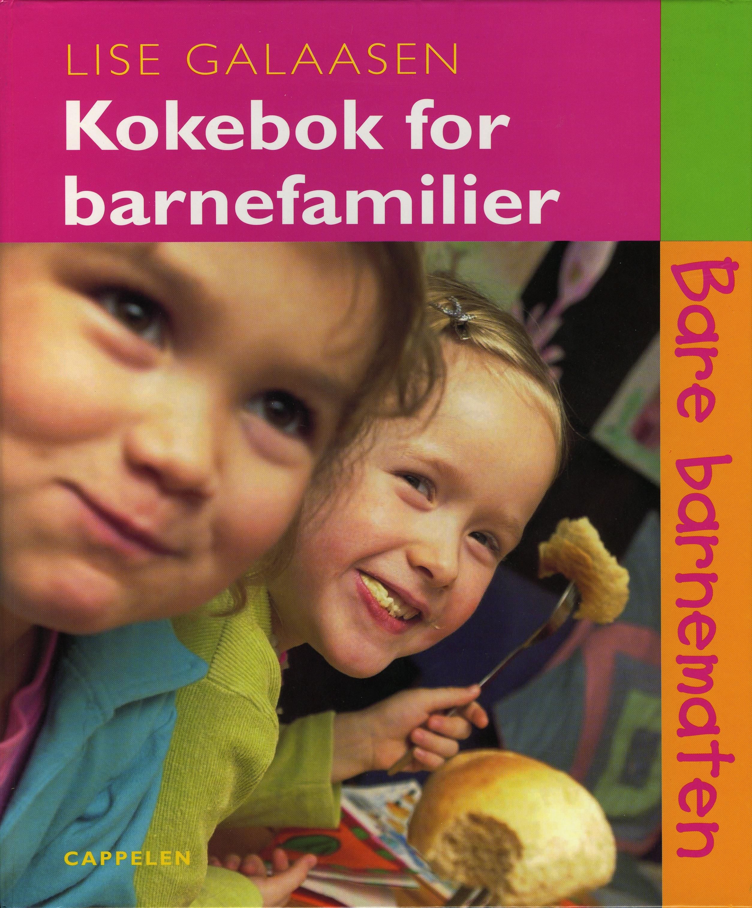 Bokomslag: Kokebok for barnefamilier