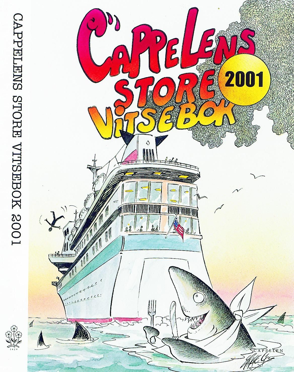 Bokomslag: Cappelens store vitsebok 2001