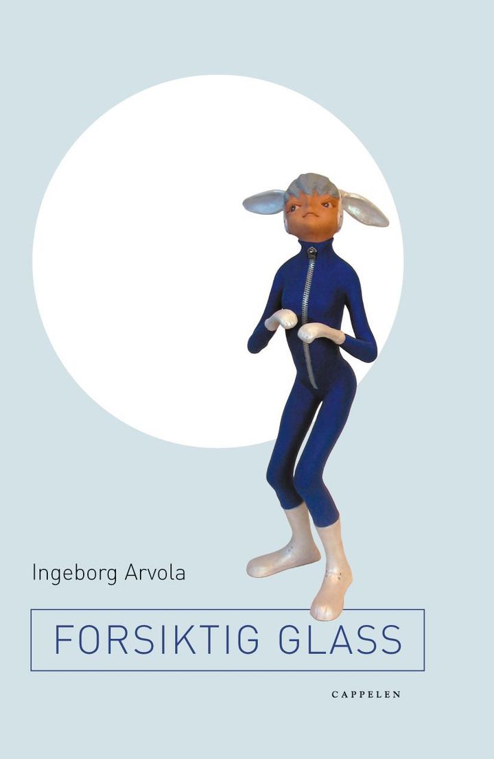 bokomslag: Forsiktig glass : roman