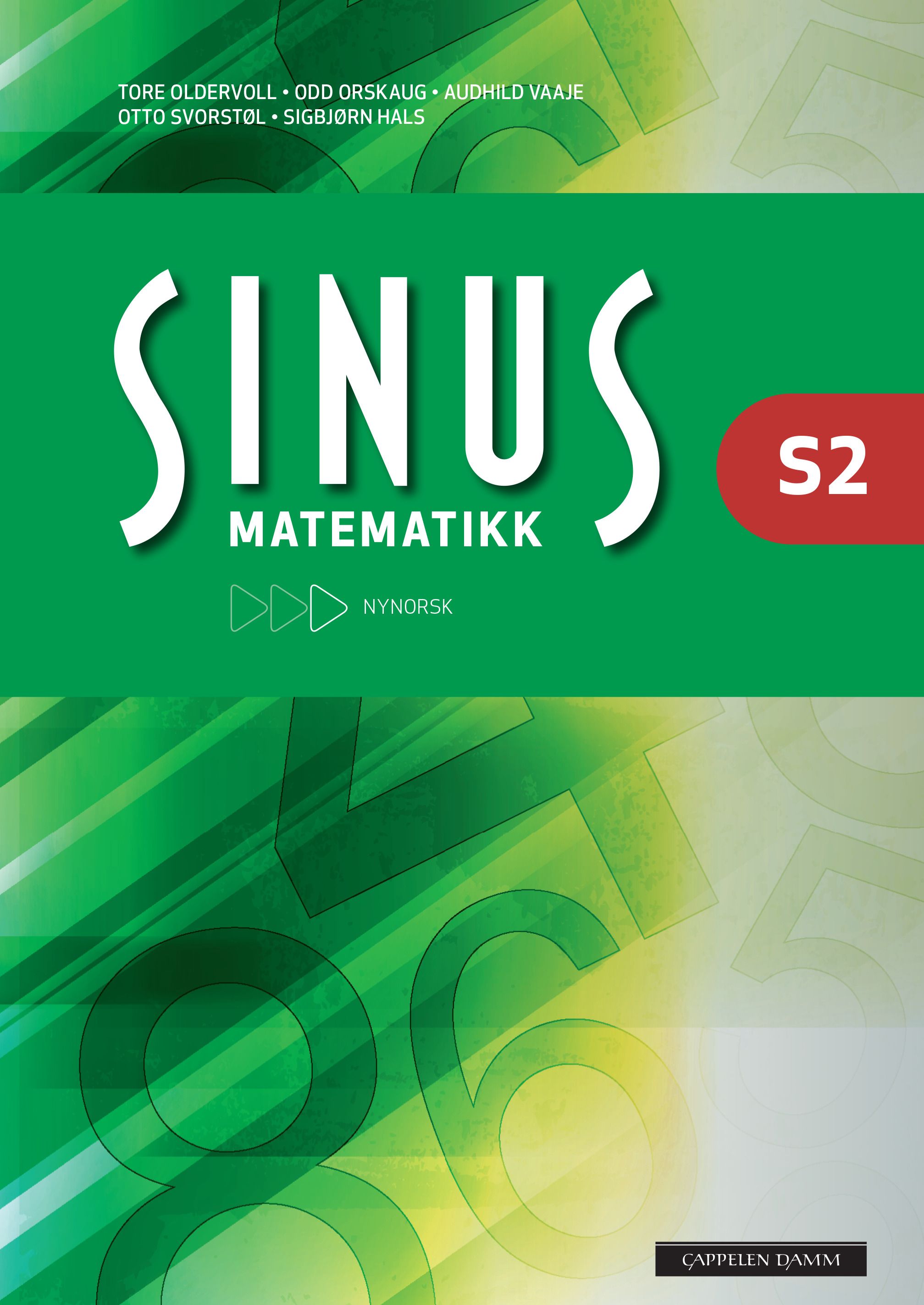 Bokomslag: Sinus matematikk S2