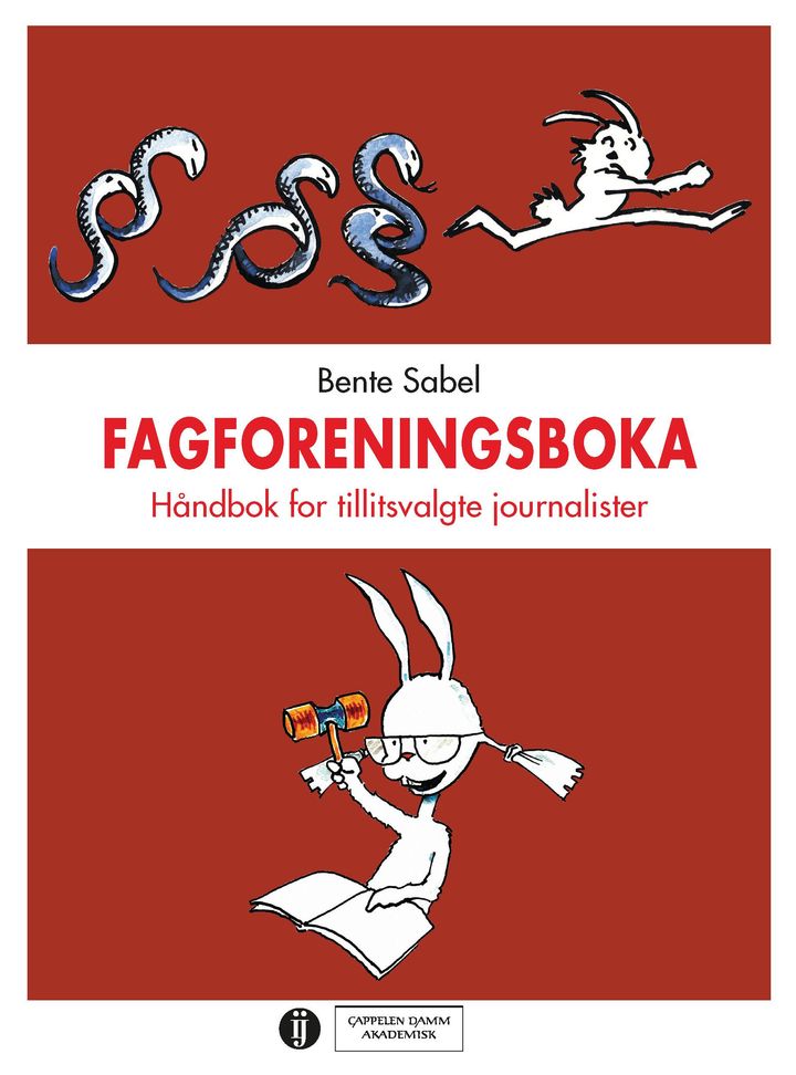 bokomslag: Fagforeningsboka : håndbok for tillitsvalgte journalister