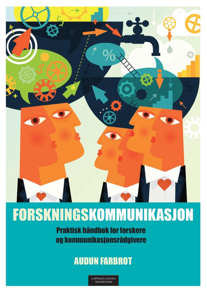 bokomslag: Forskningskommunikasjon : praktisk håndbok for forskere og kommunikasjonsrådgivere