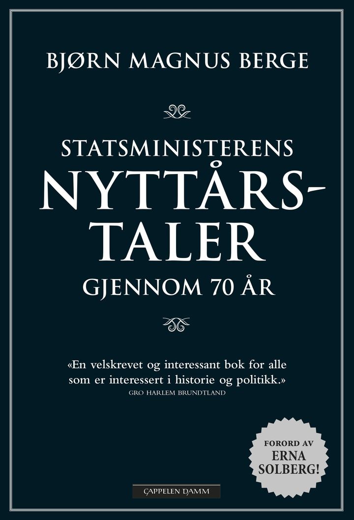bokomslag: Statsministerens nyttårstaler gjennom 70 år