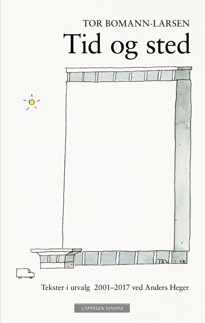 bokomslag: Tid og sted : tekster i utvalg 2001-2017 ved Anders Heger