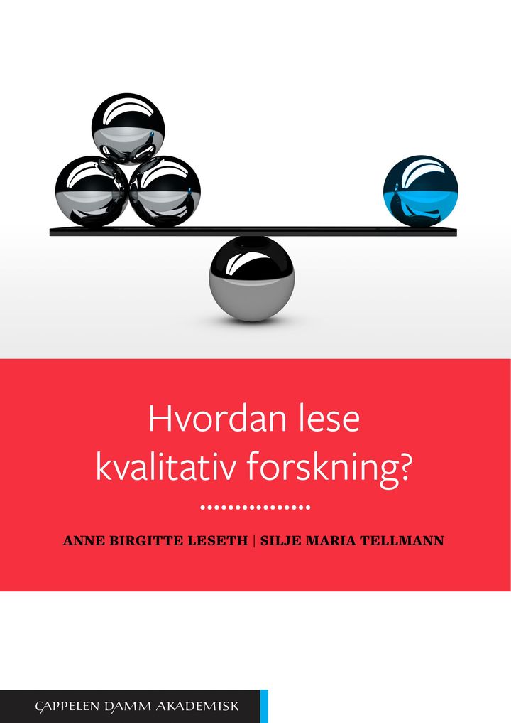 bokomslag: Hvordan lese kvalitativ forskning?