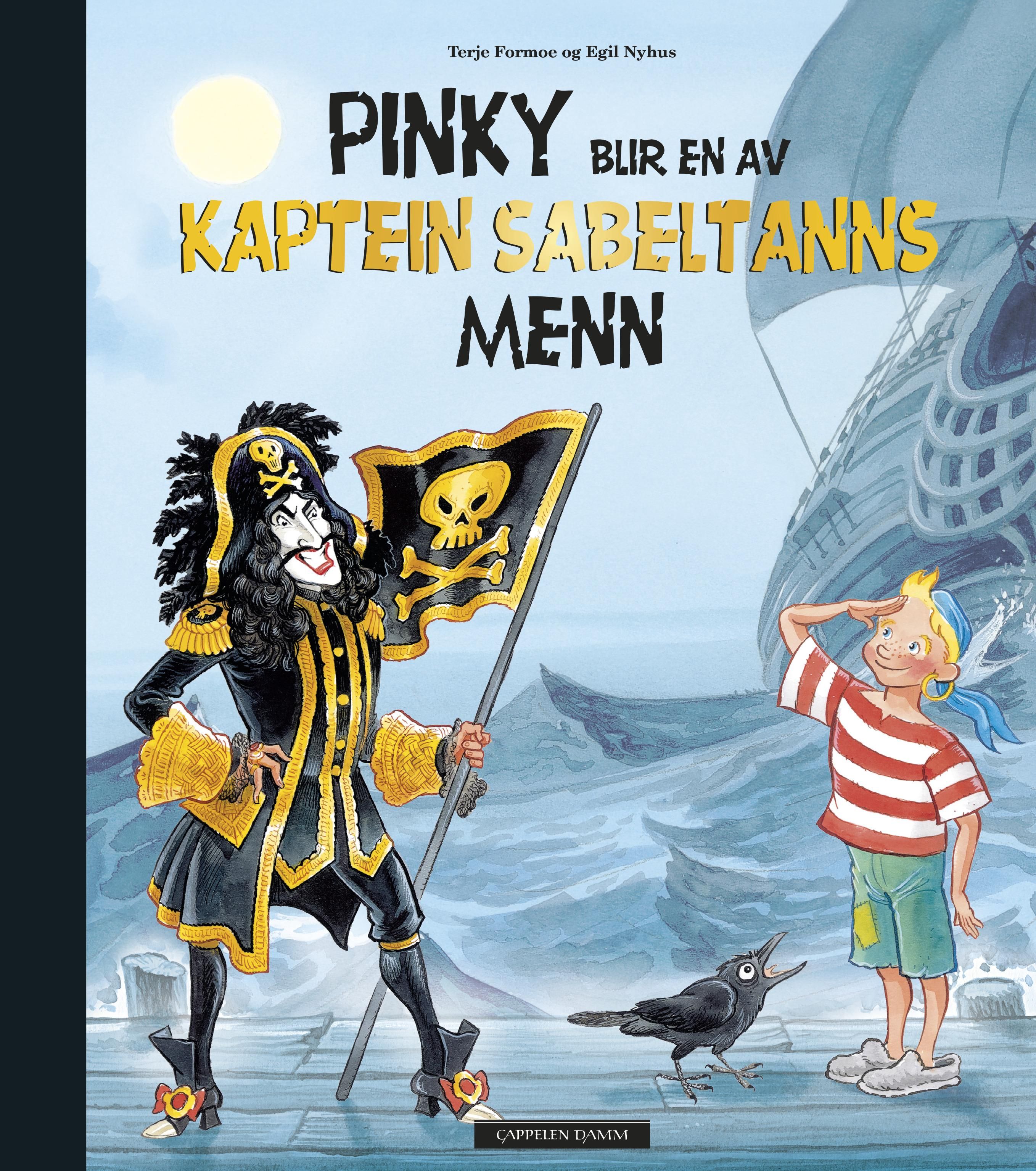 Bokomslag: Pinky blir en av Kaptein Sabeltanns menn