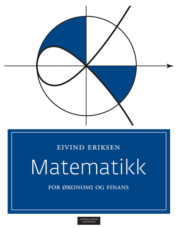 bokomslag: Matematikk for økonomi og finans