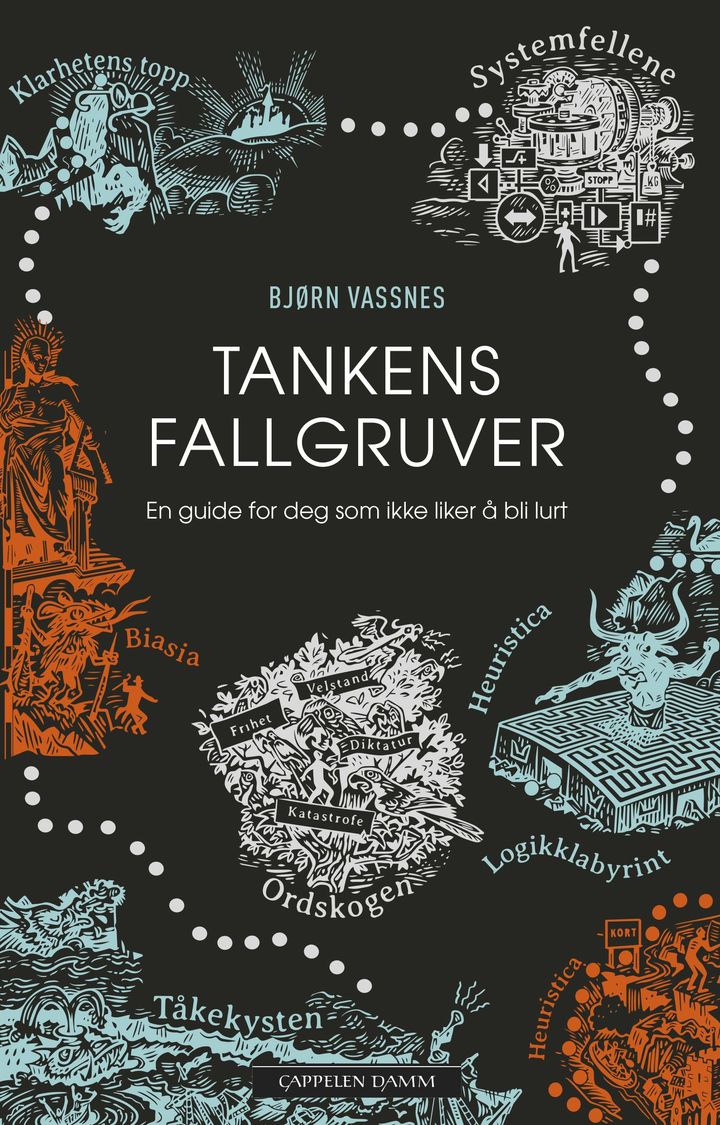 bokomslag: Tankens fallgruver : en guide for deg som ikke liker å bli lurt