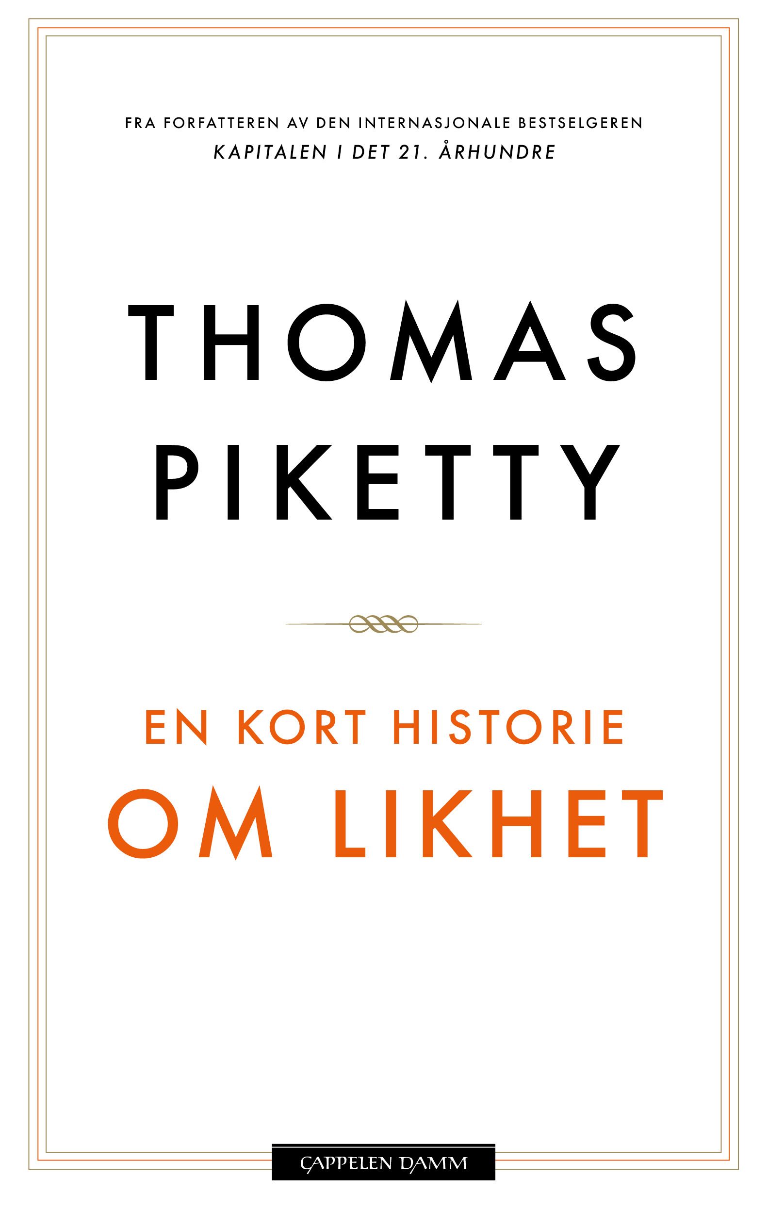 Bokomslag: En kort historie om likhet