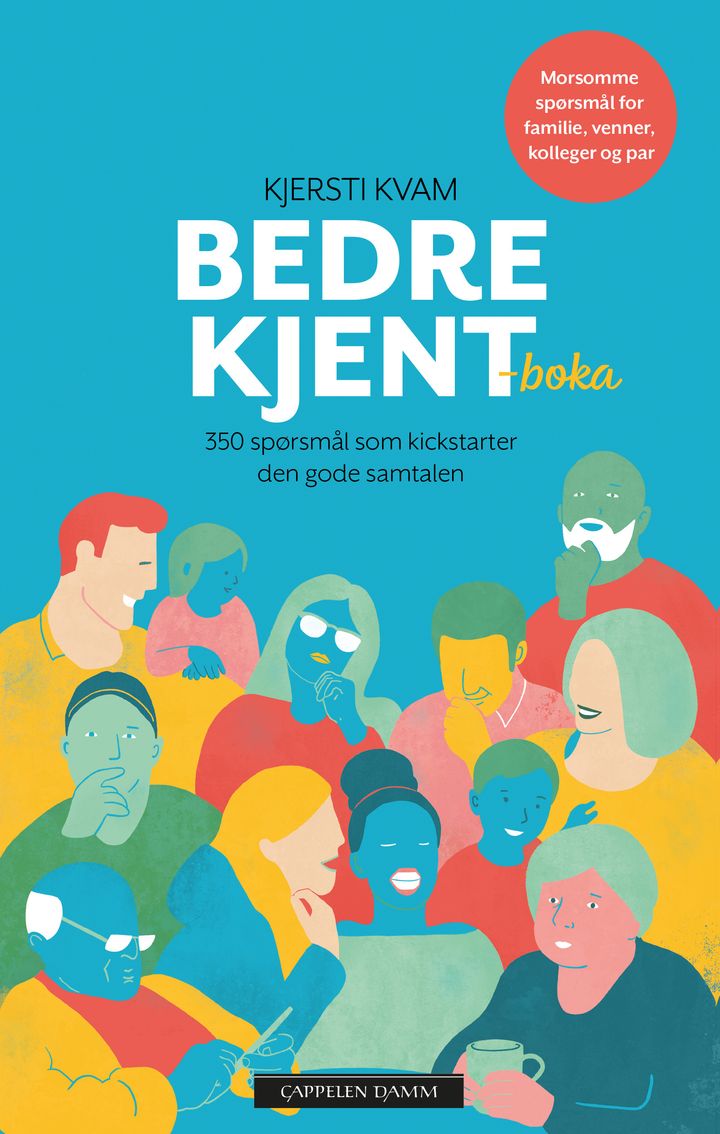 bokomslag: Bedre kjent-boka : 350 spørsmål som kickstarter den gode samtalen
