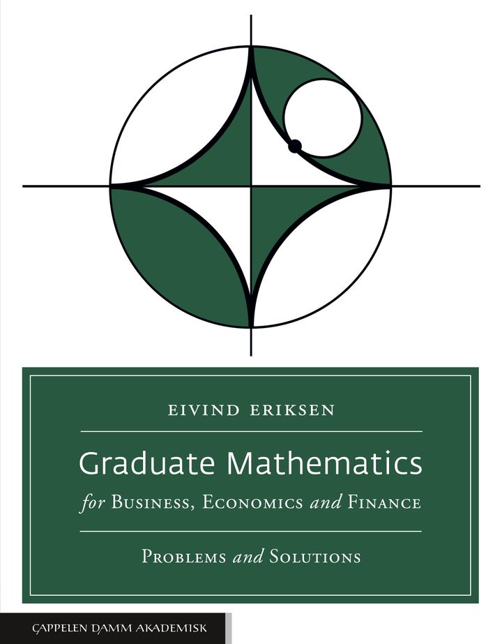 bokomslag: Graduate mathematics for business, economics and finance : problems and solutions