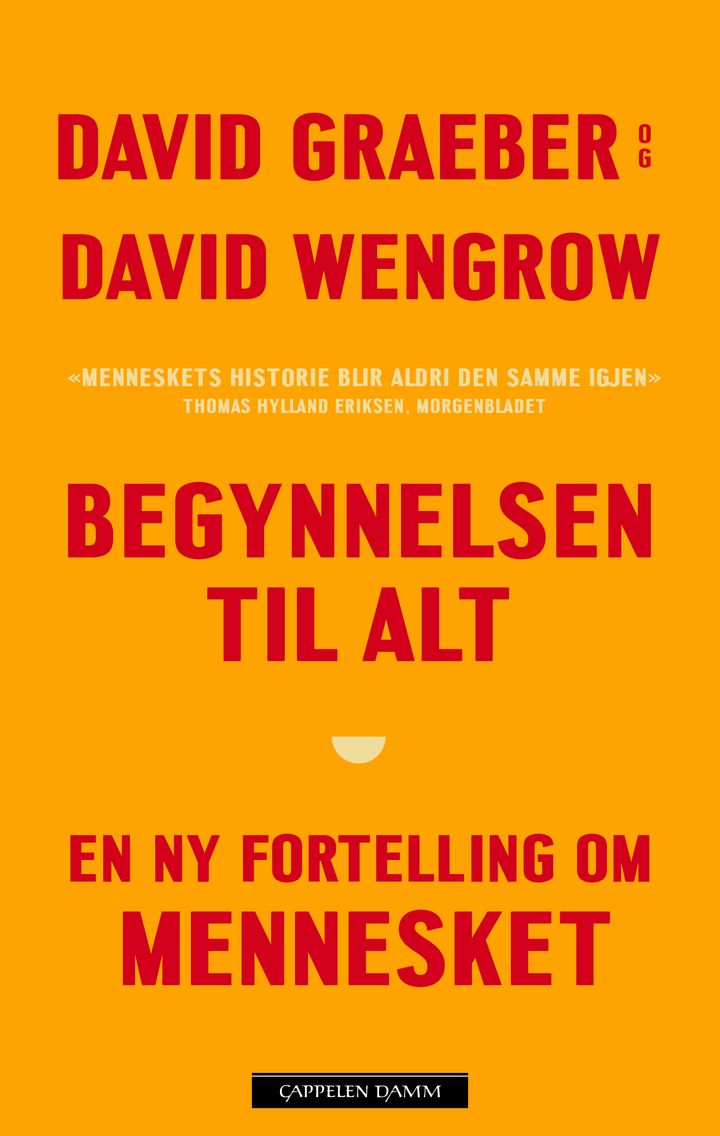 bokomslag: Begynnelsen til alt : en ny fortelling om mennesket