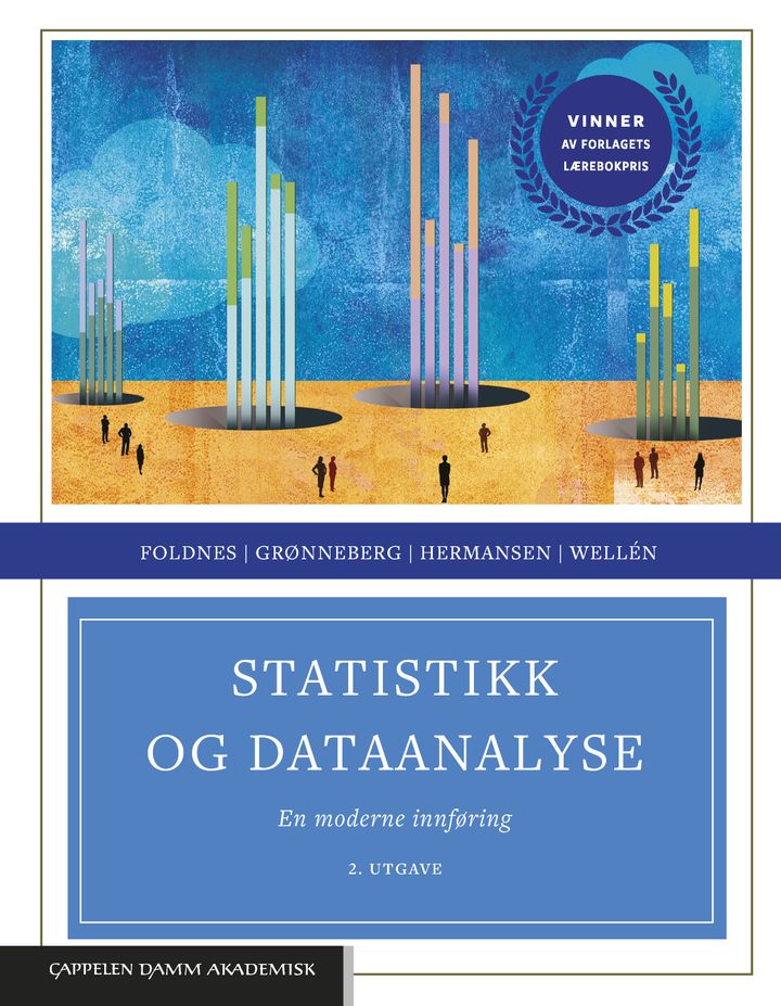 bokomslag: Statistikk og dataanalyse : en moderne innføring