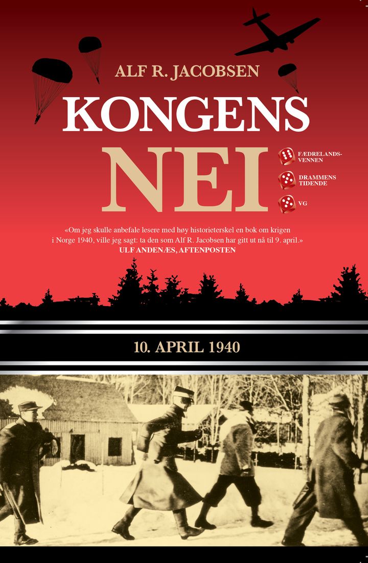 bokomslag: Kongens nei : 10. april 1940