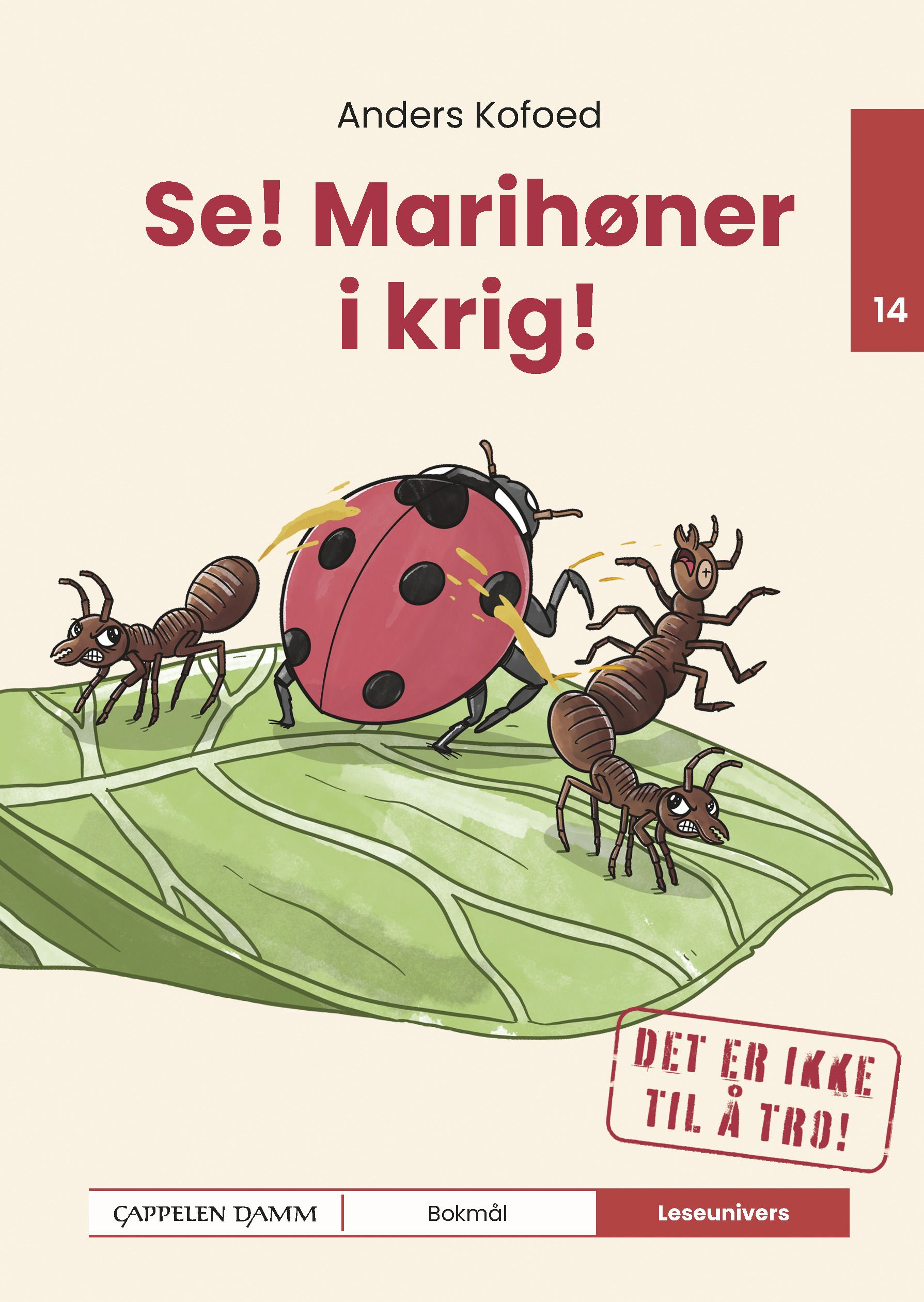 Bokomslag: Se! Marihøner i krig!