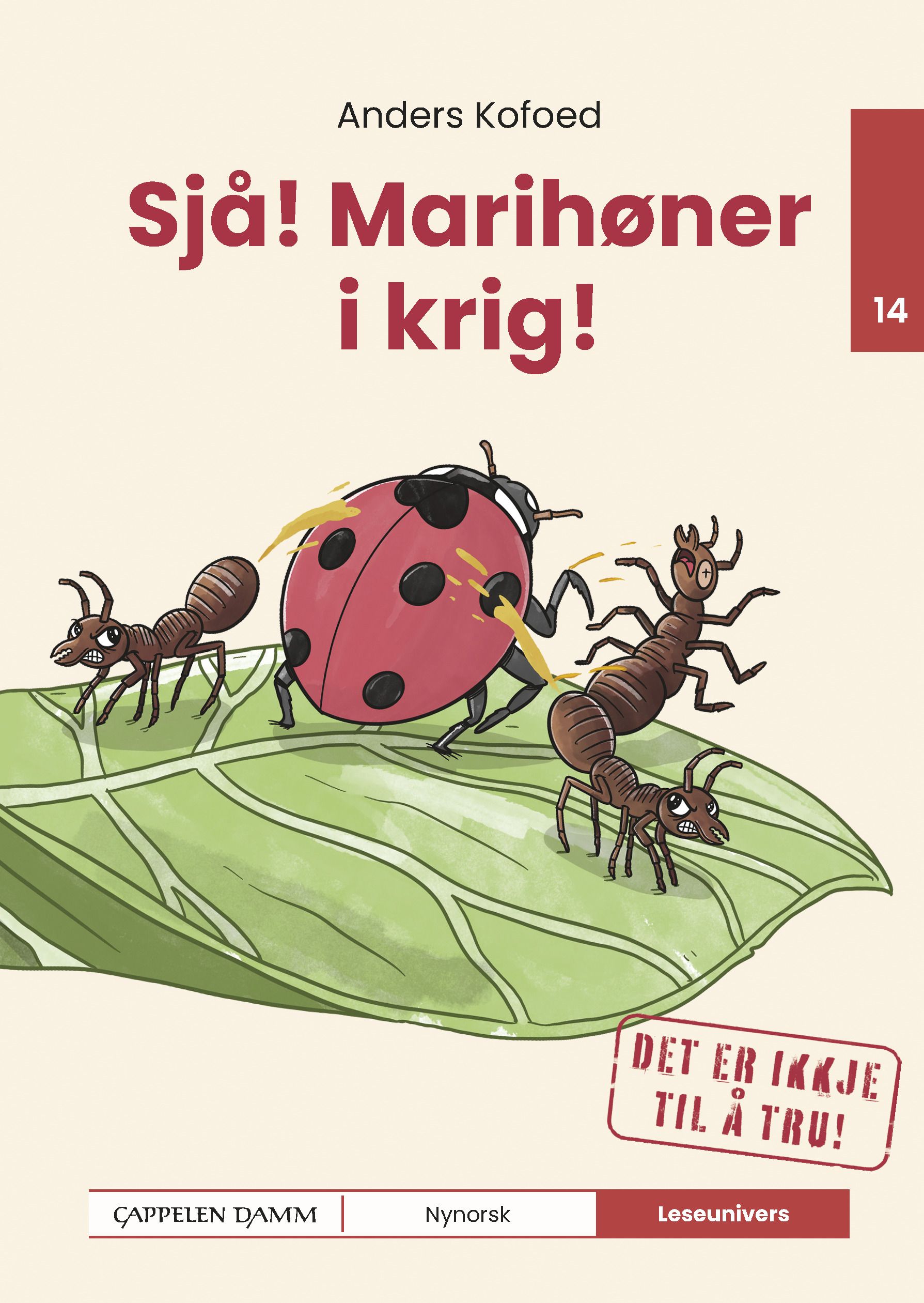 Bokomslag: Sjå! Marihøner i krig!