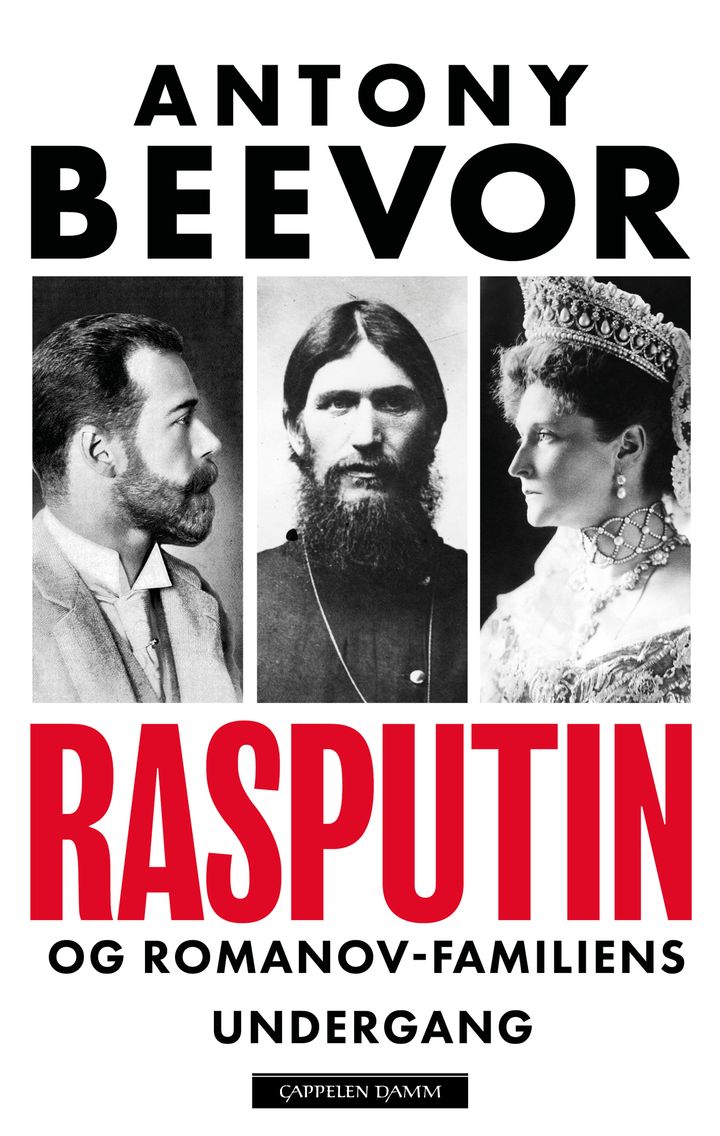 bokomslag: Rasputin : og Romanov-familiens undergang