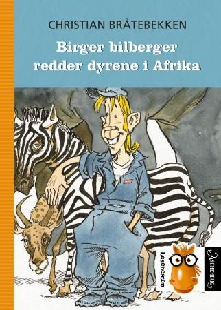 Bokomslag: Birger bilberger redder dyrene i Afrika