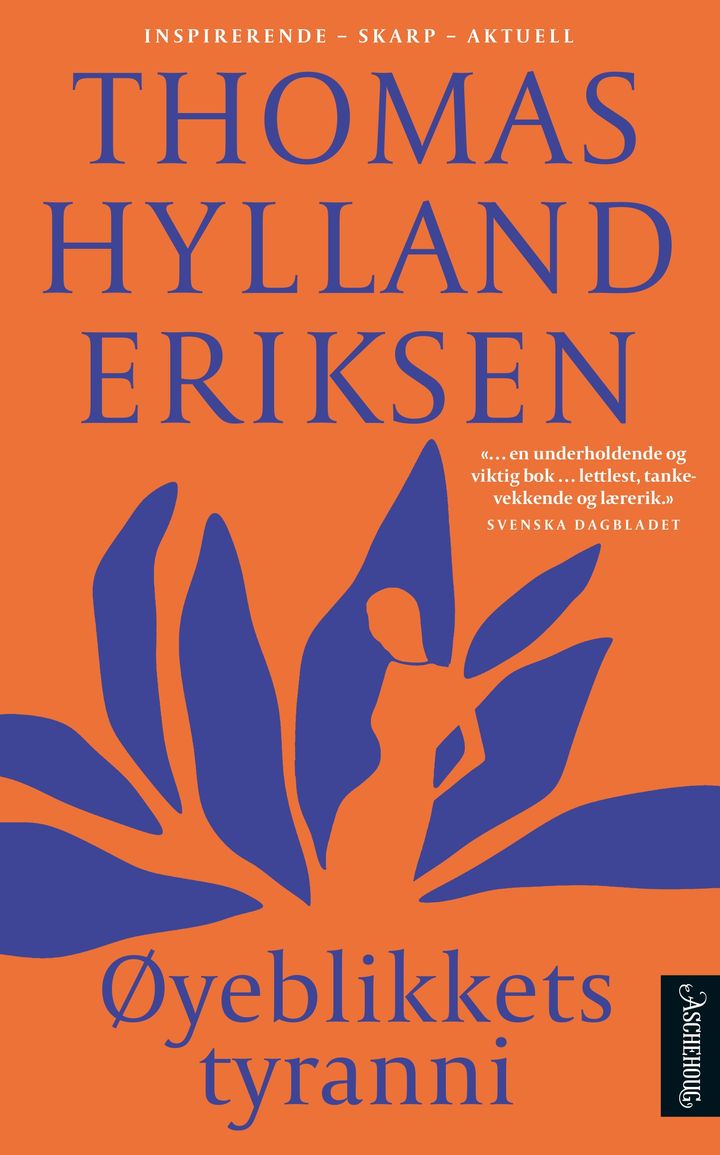 bokomslag: Øyeblikkets tyranni : rask og langsom tid i informasjonssamfunnet