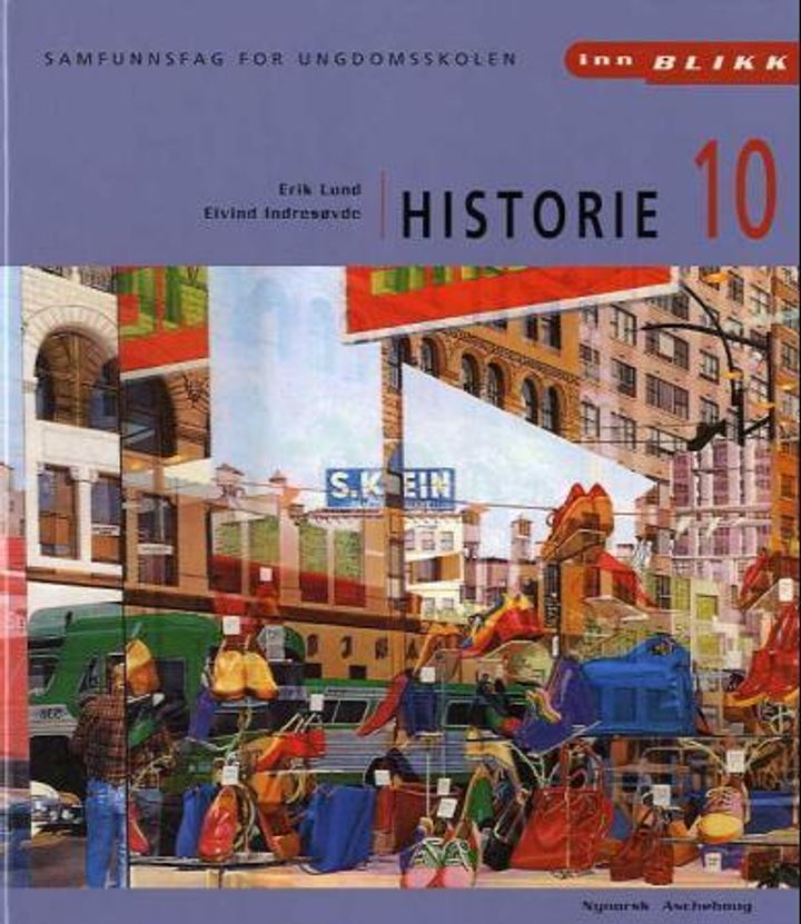bokomslag: Historie 10 : samfunnsfag for ungdomsskolen