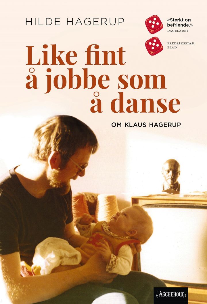 bokomslag: Like fint å jobbe som å danse : om Klaus Hagerup