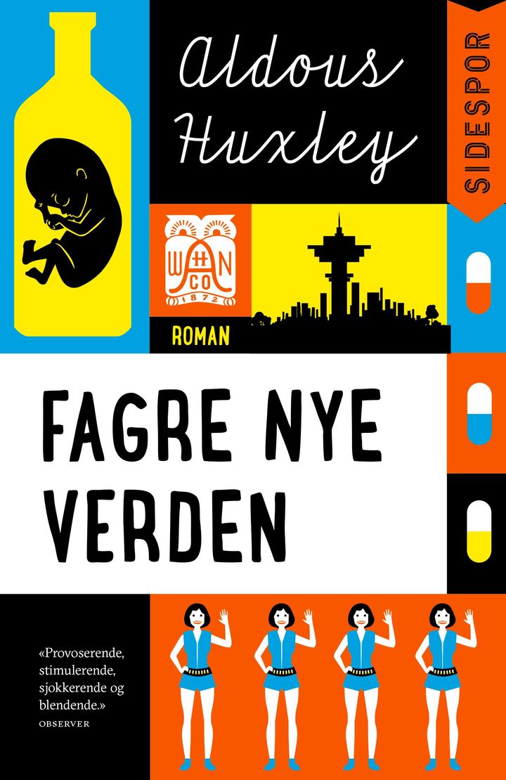 bokomslag: Fagre nye verden