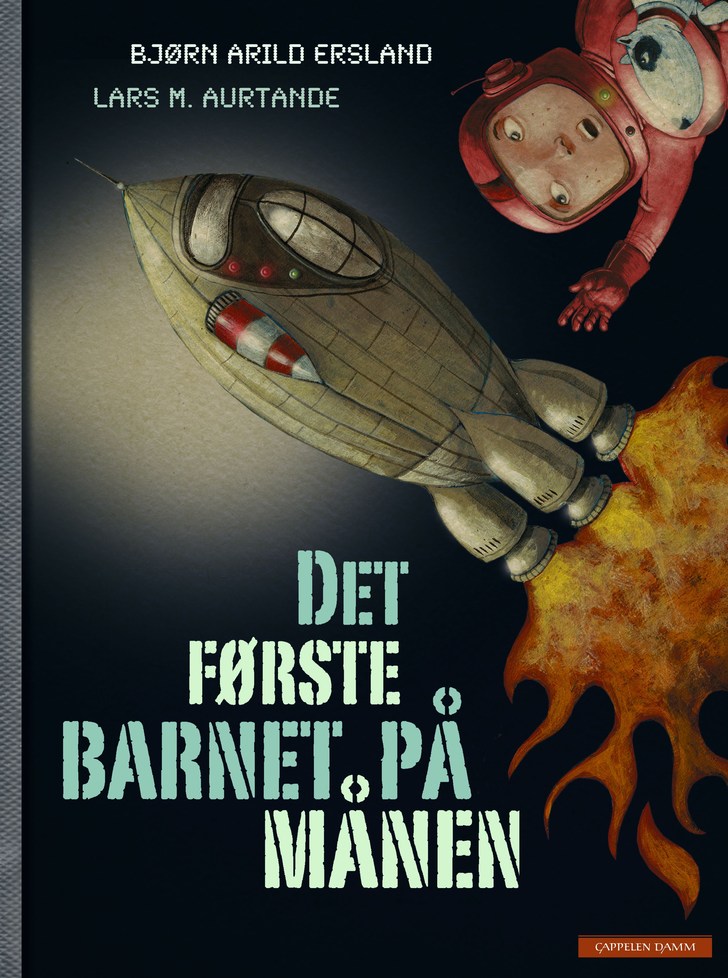 Bokomslag: Det første barnet på månen