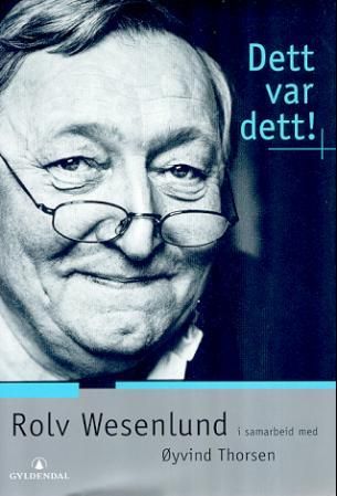 Bokomslag: Dett var dett!