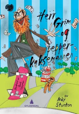 Bokomslag: Herr Grim og pepperkaksemannen