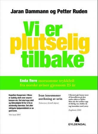 Bokomslag: Vi er plutselig tilbake