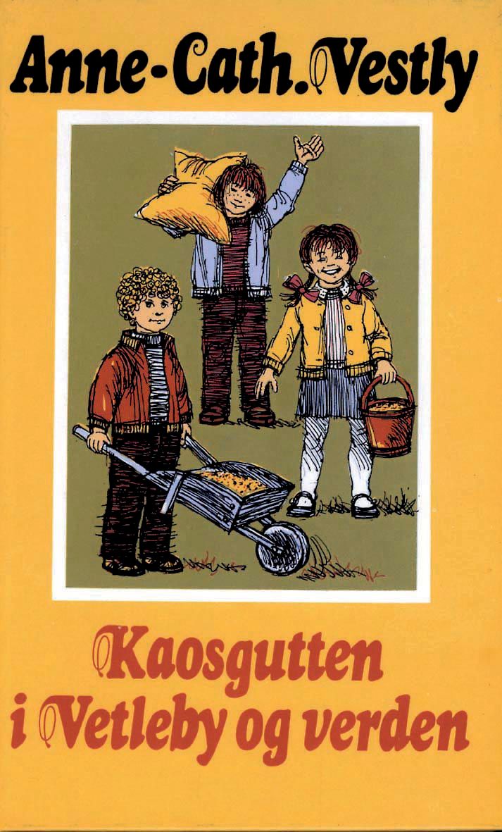 Bokomslag: Kaosgutten i Vetleby og verden