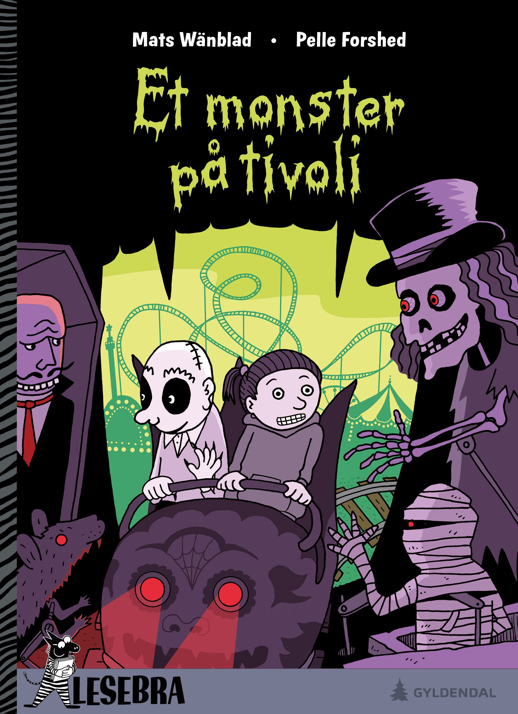 Bokomslag: Et monster på tivoli