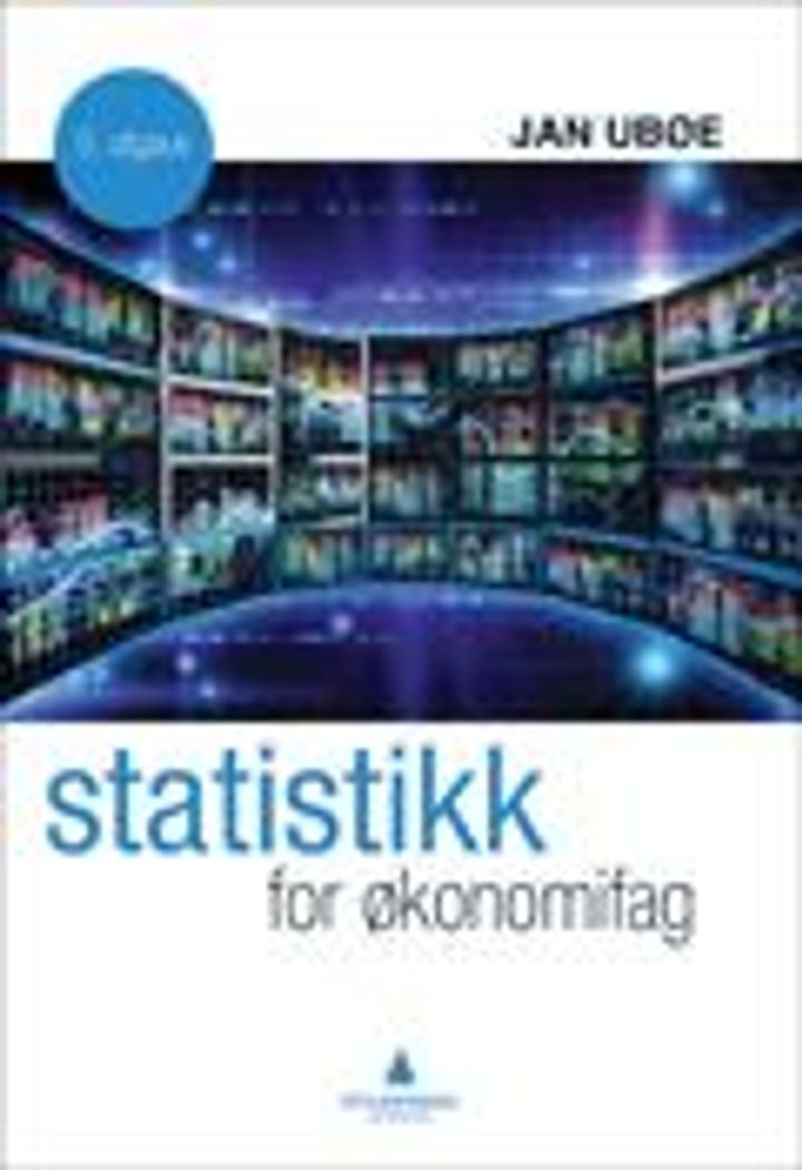 bokomslag: Statistikk for økonomifag