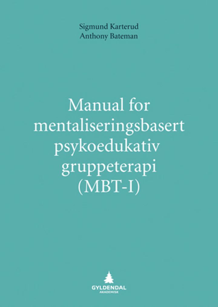 bokomslag: Manual for mentaliseringsbasert psykoedukativ gruppeterapi (MBT-I)