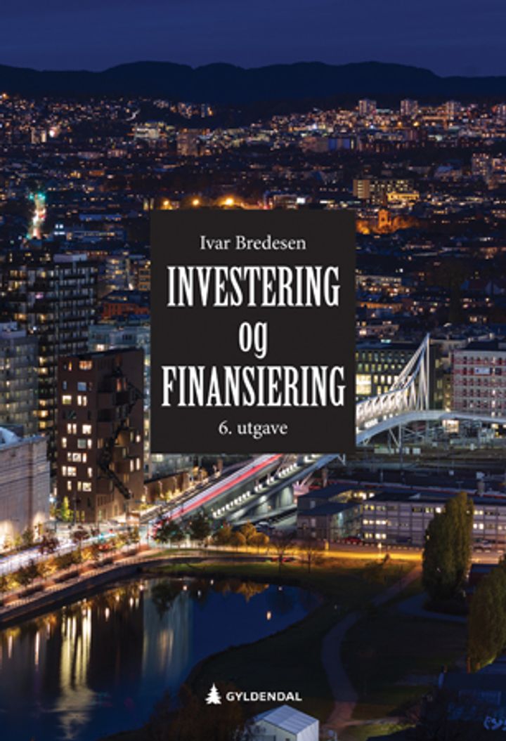 bokomslag: Investering og finansiering