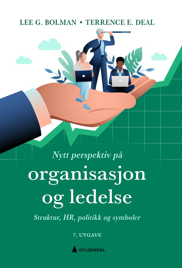 bokomslag: Nytt perspektiv på organisasjon og ledelse : struktur, HR, politikk og symboler