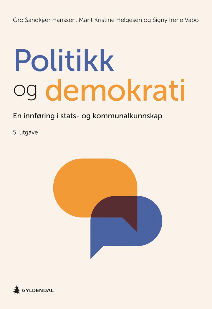 bokomslag: Politikk og demokrati : en innføring i stats- og kommunalkunnskap