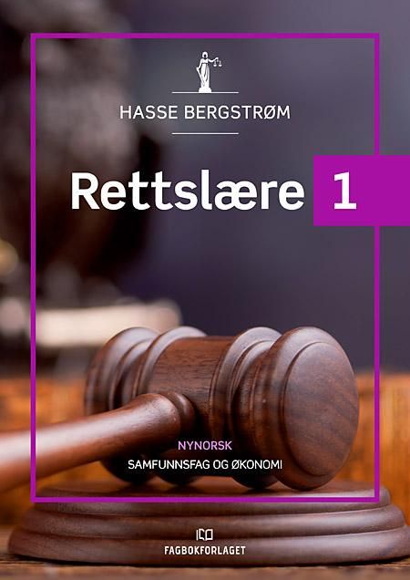 Bokomslag: Rettslære 1