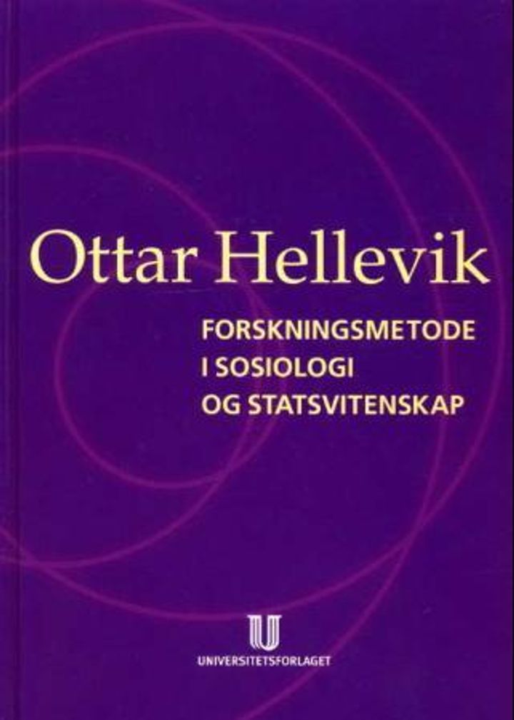 bokomslag: Forskningsmetode i sosiologi og statsvitenskap
