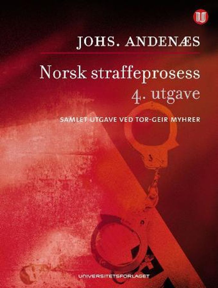 bokomslag: Norsk straffeprosess