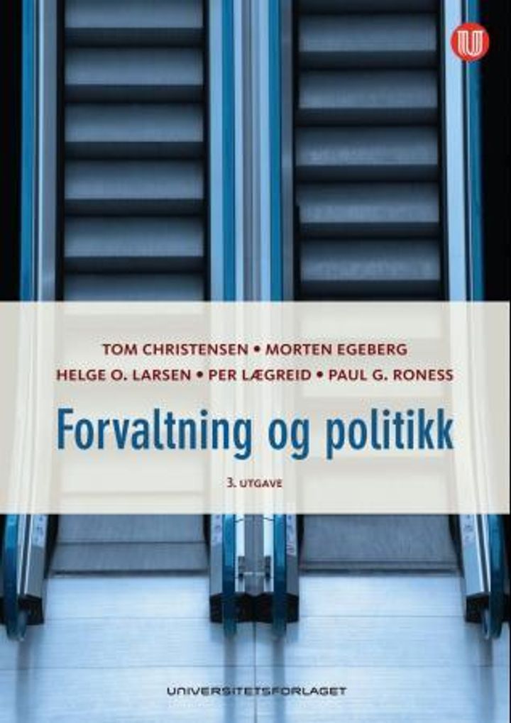 bokomslag: Forvaltning og politikk