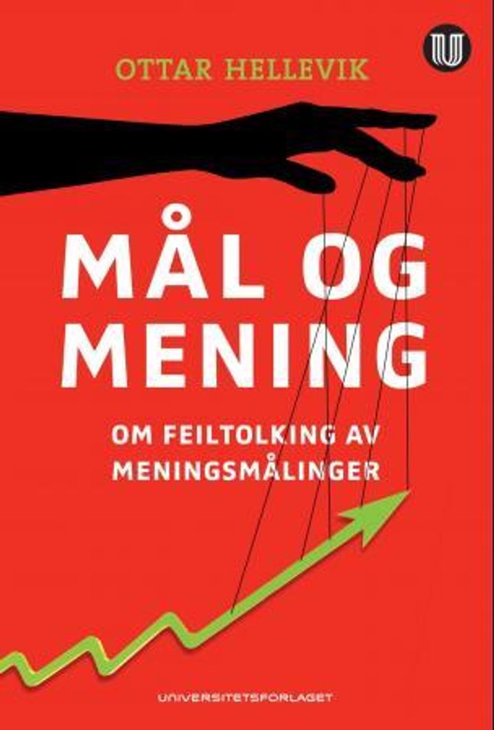 bokomslag: Mål og mening : om feiltolking av meningsmålinger