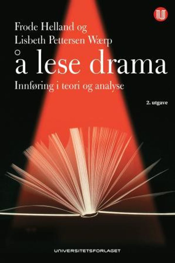 bokomslag: Å lese drama : innføring i teori og analyse