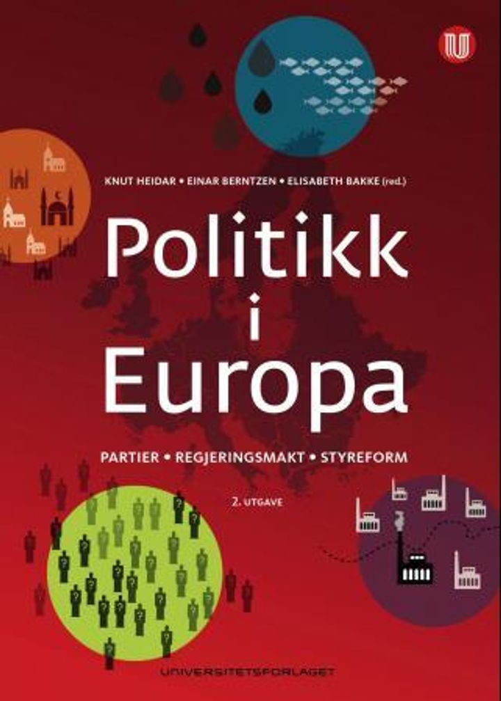 bokomslag: Politikk i Europa : partier, regjeringsmakt, styreform