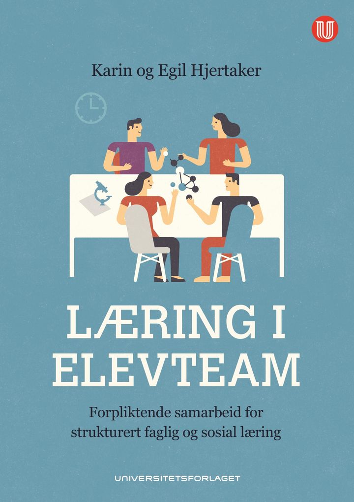 bokomslag: Læring i elevteam : forpliktende samarbeid for strukturert faglig og sosial læring