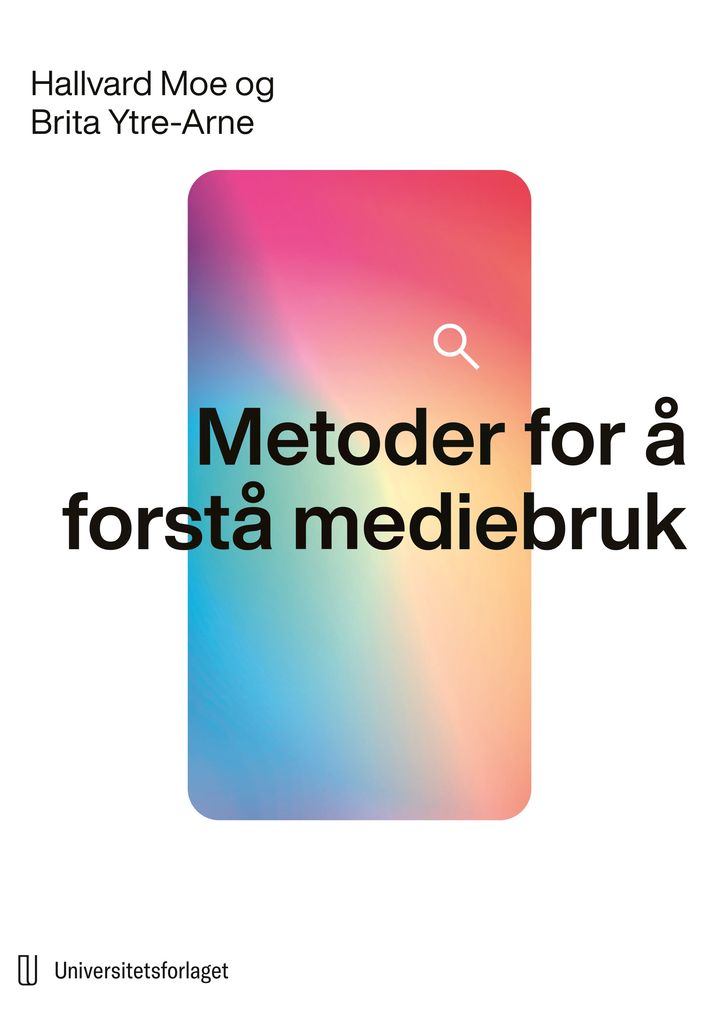 bokomslag: Metoder for å forstå mediebruk