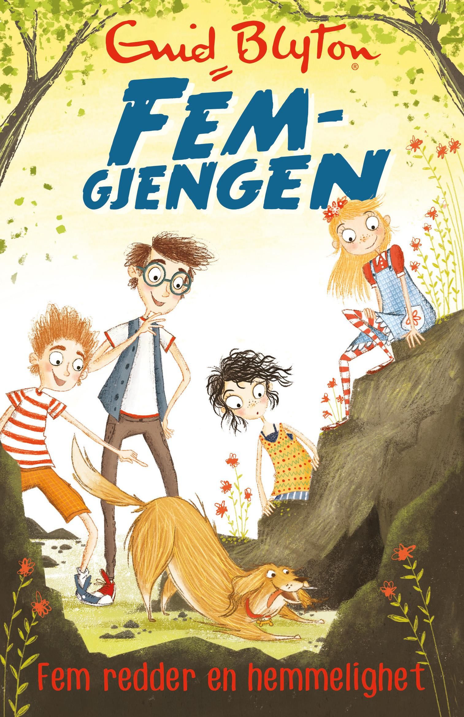 Bokomslag: Fem redder en hemmelighet
