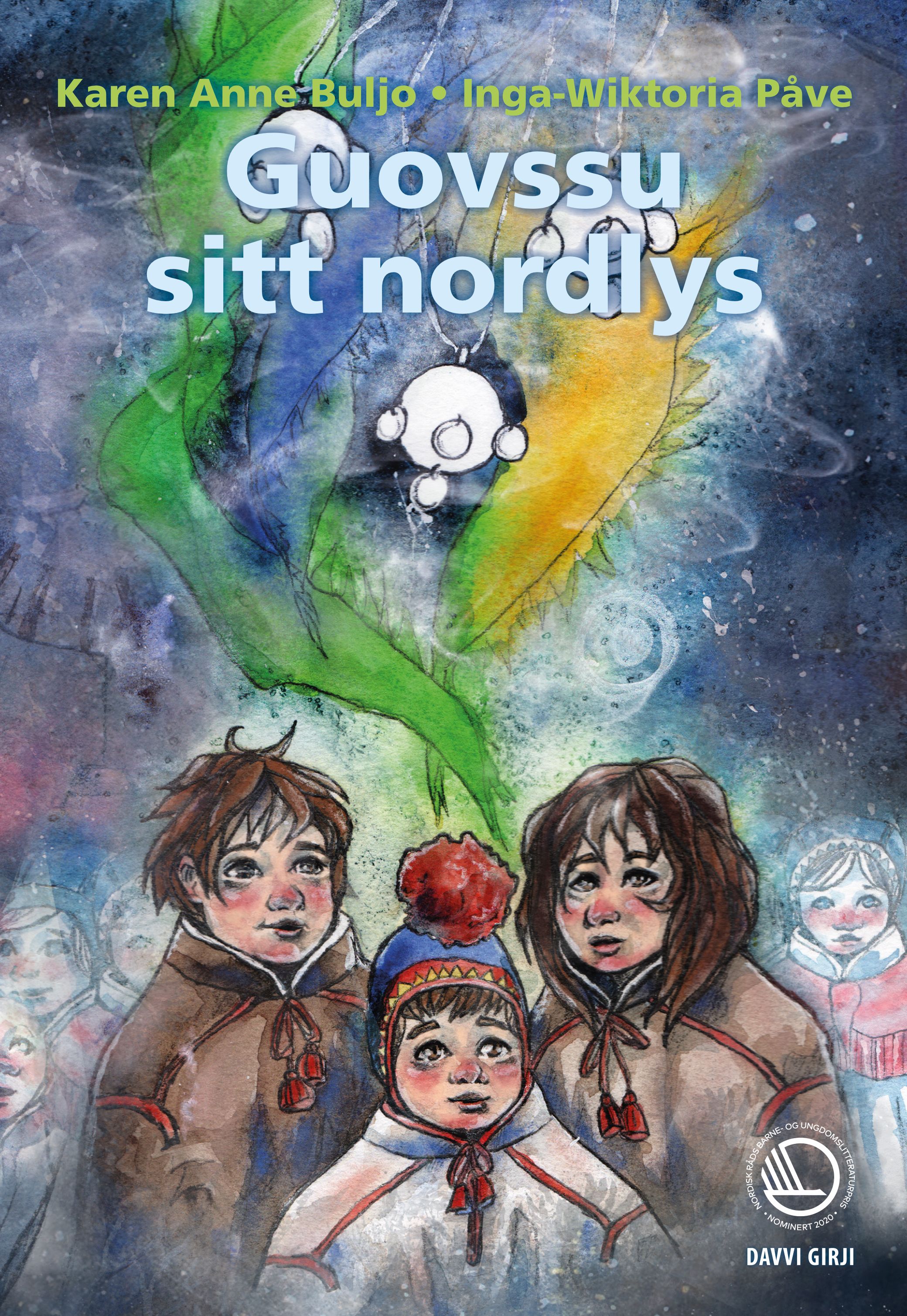 Bokomslag: Guovssu sitt nordlys
