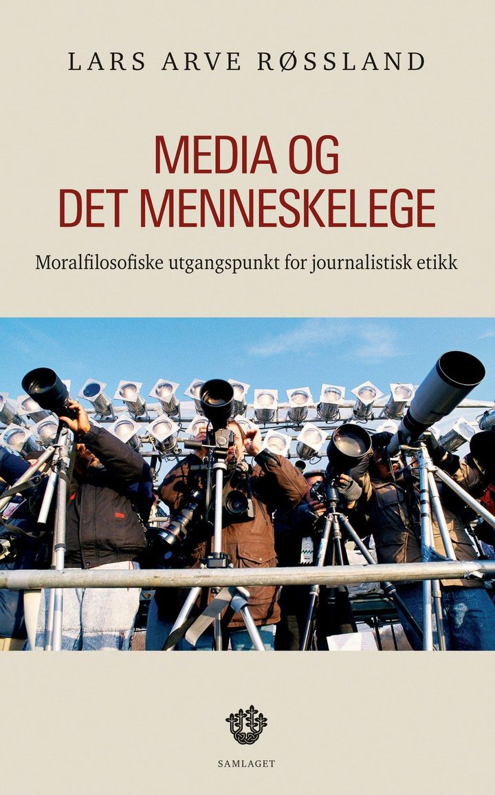 bokomslag: Media og det menneskelege : moralfilosofiske utgangspunkt for journalistisk etikk