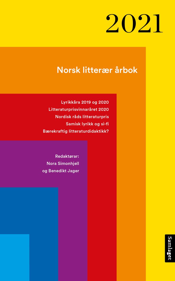 bokomslag: Norsk litterær årbok 2021